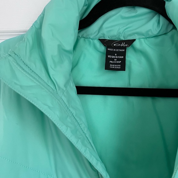 Women's Mint Oakley Full Zip Jacket - Picture 3 of 3